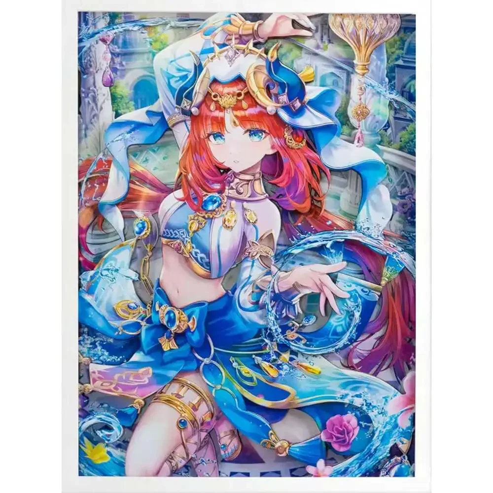 Genshin Impact Handmade 3D Painting, Furina, Yoimiya, Nahida, T